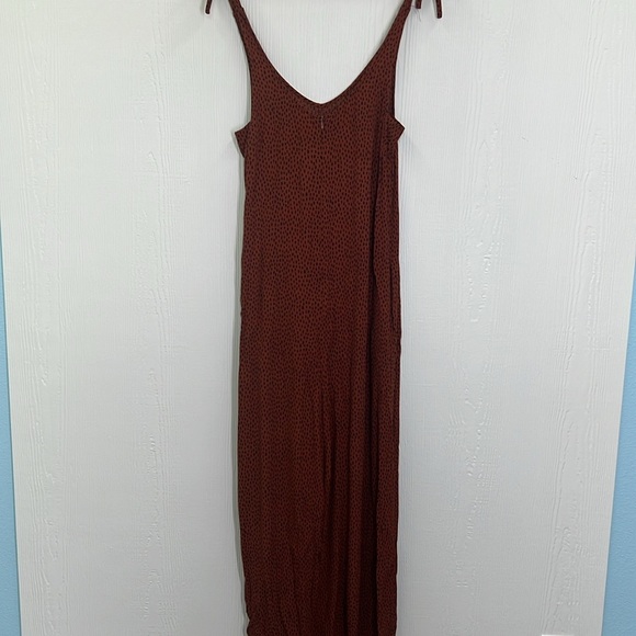 ELK The Label - Jorum Cheetah Tie At Shoulder Flowy Sleeveless Jumpsuit Size 2 - Picture 11 of 13